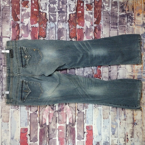 Grane Heartbreaker Low Rise Flare Jeans - Picture 2 of 7